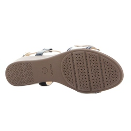 Geox D Marykarmen D cuña zapatos D828QD 05402 C0899 blanco 9