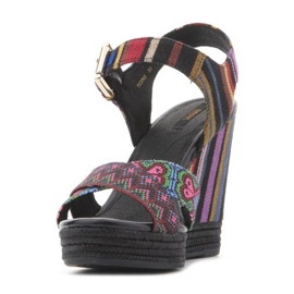 Zapatos cuña Geox D82P6G 000AW C0042 multicolor 4