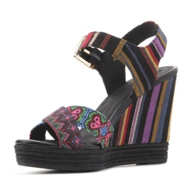 Zapatos cuña Geox D82P6G 000AW C0042 multicolor 5