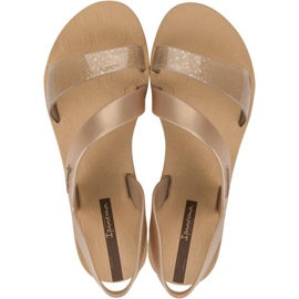 Sandalias Ipanema Vibe dorado 1