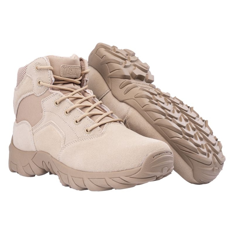 Magnum Cobra 6.0 V1 Susde 92800437506 zapatos beige marrón 1
