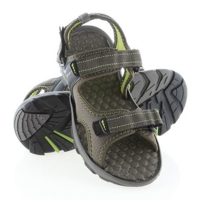 Sandalias Regatta Ad-Flux Ii para niños RKF289-3JF verde 1