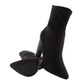 Botas en el puesto negro SY23P negro 5