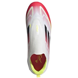 Adidas F50 League LL FG/MG IE3743 Zapatos de fútbol blanco 2