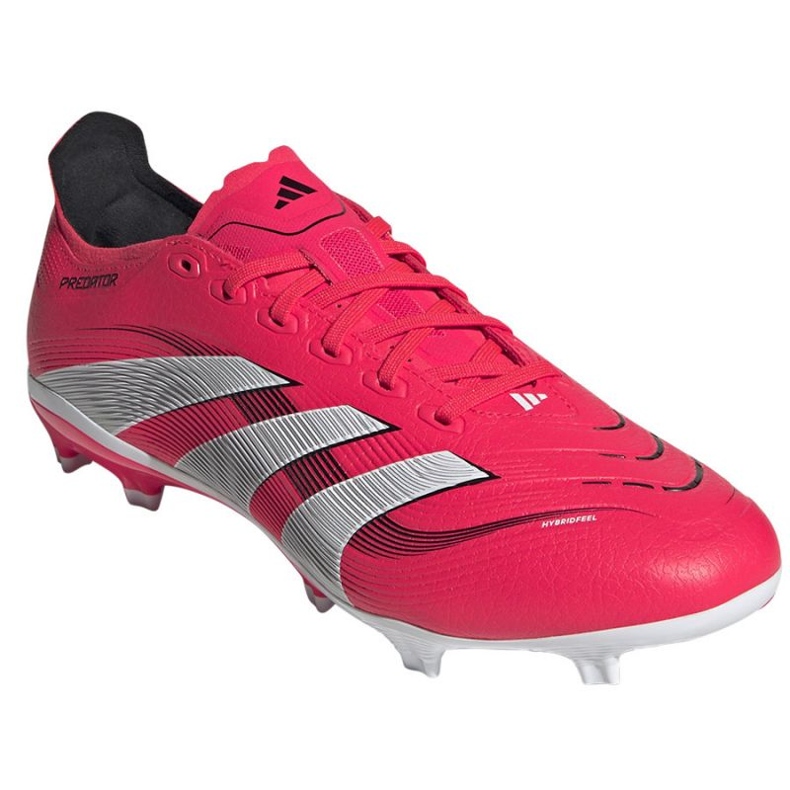 ADIDAS Predator League FG/MG ID3745 Zapatos de fútbol rojo 1