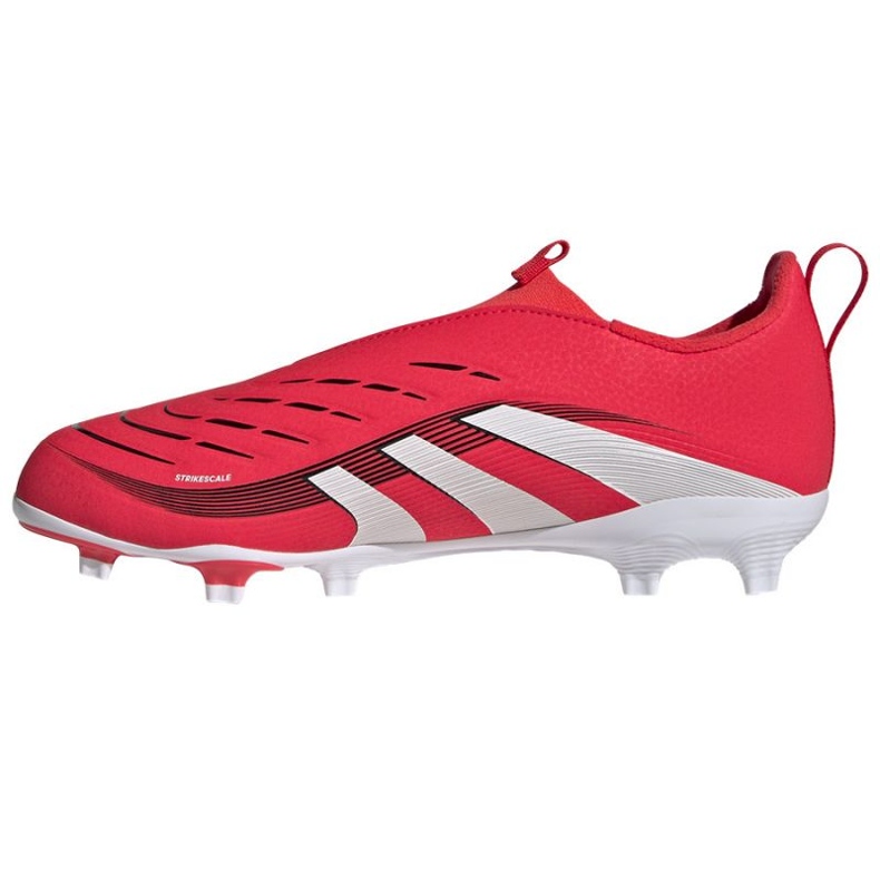 Adidas Predator League LL FG/MG ID3753 Zapatos de fútbol rojo 1