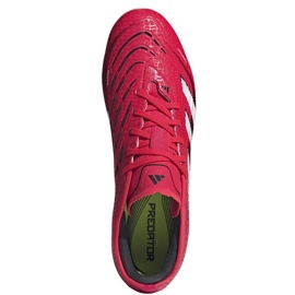 ADIDAS Predator Pro MG ID3825 Zapatos de fútbol rojo 2