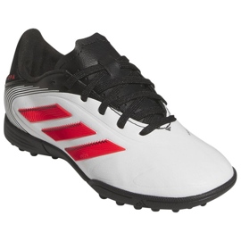 Adidas Copa Pure III League TF IH2241 Zapatos de fútbol blanco 3