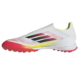 Adidas F50 League LL TF IE1234 Zapatos de fútbol blanco 1 Adidas F50 League LL TF IE1234 Zapatos de fútbol blanco 1