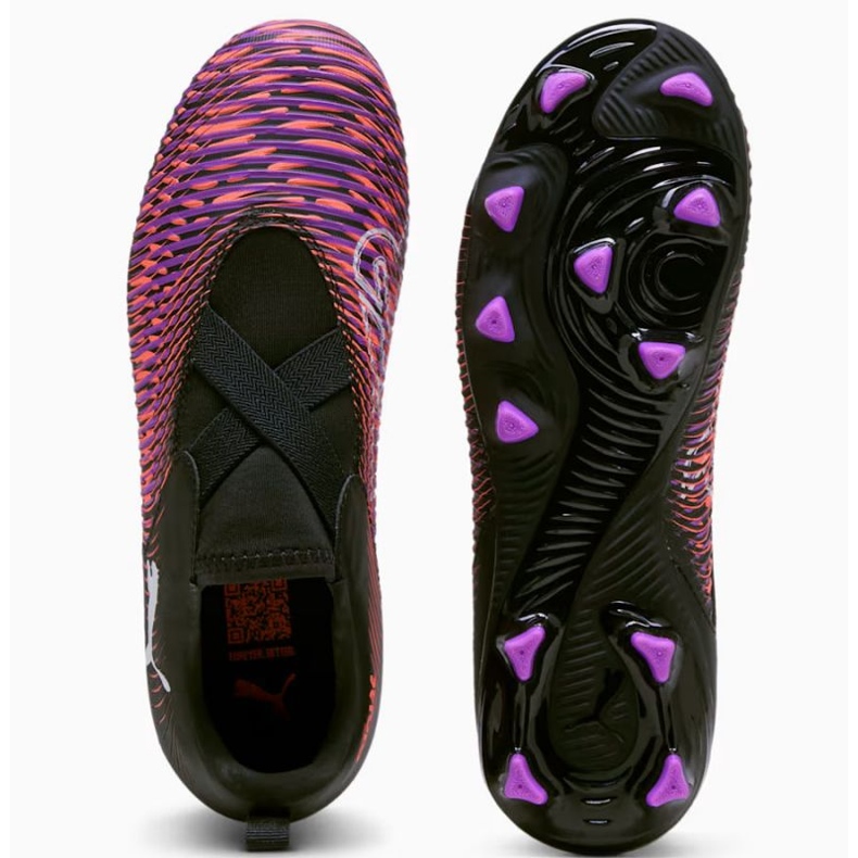 Puma Future 8 Match LL FG/AG 108285-01 Zapatos de fútbol negro 1