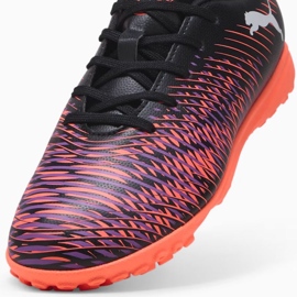 Puma Future 8 Juega TT 108396-01 zapatos de fútbol negro y telefónico 3