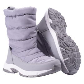 Iguana Botas de nieve para mujeres Fina High Gray gris 1