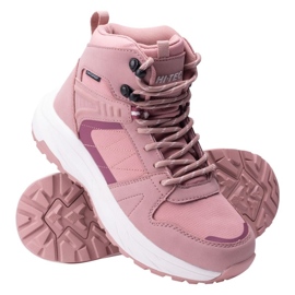 Hi-Tec ROZES Mid WP's Trekking Shoes con una membrana rosado 1 Hi-Tec ROZES Mid WP's Trekking Shoes con una membrana rosado 1