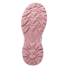 Hi-Tec ROZES Mid WP's Trekking Shoes con una membrana rosado 4