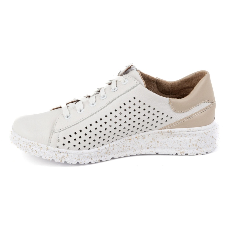 WASAK Zapatos para mujeres, zapatillas de cuero abiertas 0720pw blanco 1 WASAK Zapatos para mujeres, zapatillas de cuero abiertas 0720pw blanco 1