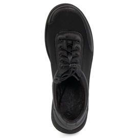 WASAK Zapatos de cuero para mujeres 0763W Negro 5