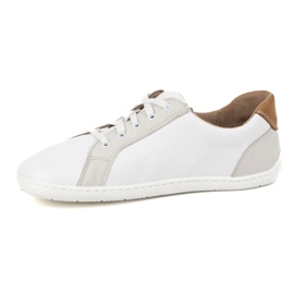WASAK Zapatos de mujer descalzos minimalistas de piel 0743W blanco 2