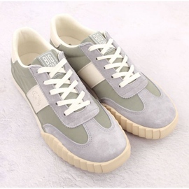 Big Star Zapatos deportivos masculinos grandes estrellas nn174517 gris-verde 3