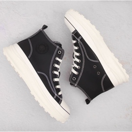 Big Star OO274063 Sneakers en la plataforma negra negro 3