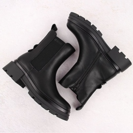 Botas de piel Big Star W INT2053 INT2053 negro 6