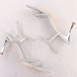 Sandalias con circonitas Potocki W LE20326 WOL282B 3