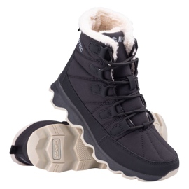 Botas de nieve de hi-tec negros aislados 1