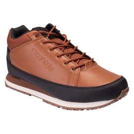 Pharayo Fitanu zapatos hechos de cuero natural marrón 2