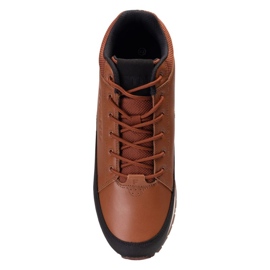 Pharayo Fitanu zapatos hechos de cuero natural marrón 3
