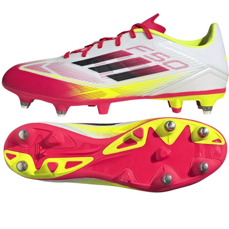 ADIDAS F50 Liga SG IE1237 Zapatos de fútbol blanco 1