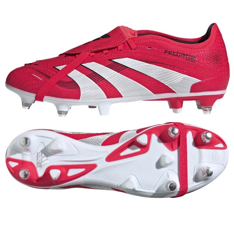 ADIDAS Predator Pro ft SG JR0453 Zapatos de fútbol rojo 1
