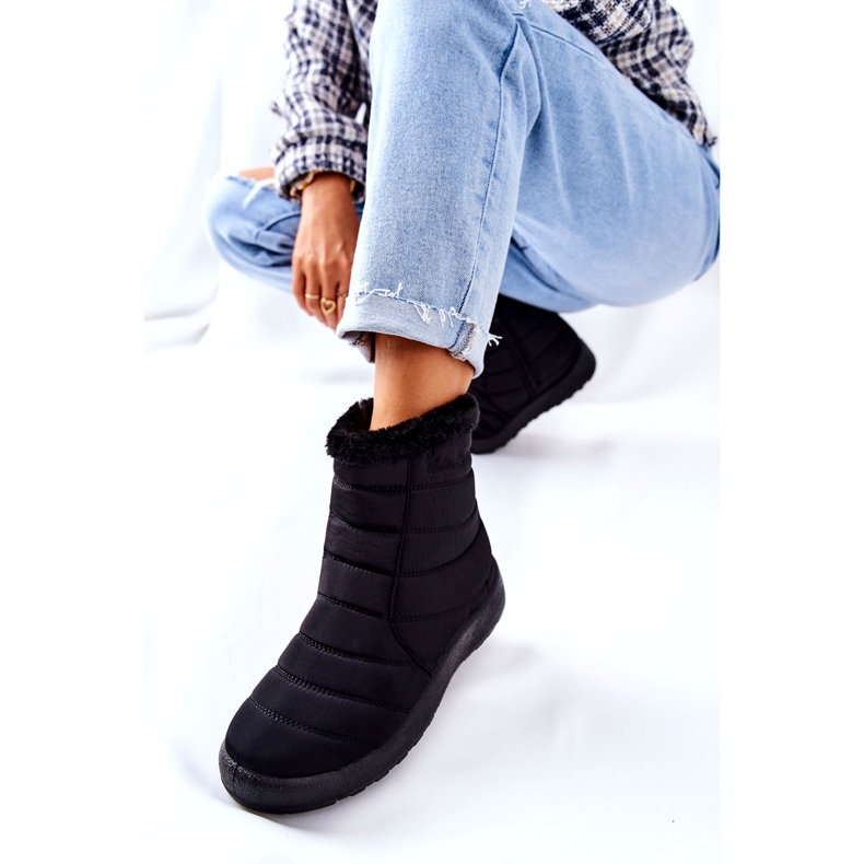 NEWS Botas de nieve aisladas para mujeres 1467 negros 1 NEWS Botas de nieve aisladas para mujeres 1467 negros 1