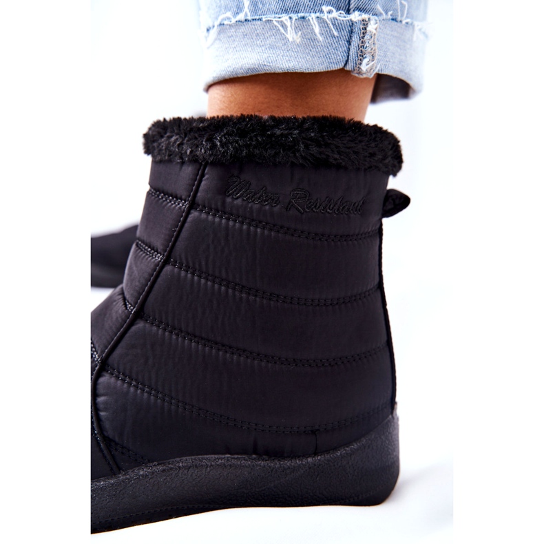 NEWS Botas de nieve aisladas para mujeres 1467 negros 2 NEWS Botas de nieve aisladas para mujeres 1467 negros 2