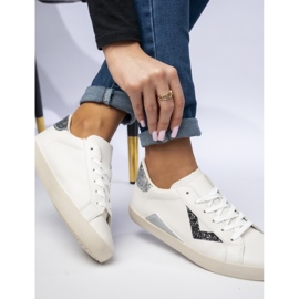 Insertos de brillo de zapatillas para mujeres negro 1