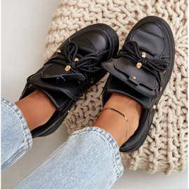 Zapatillas Mujer Plataforma Negro 7