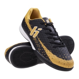 Huari Recoleti IC M000165744 Zapatos de fútbol negro y amarillo 1