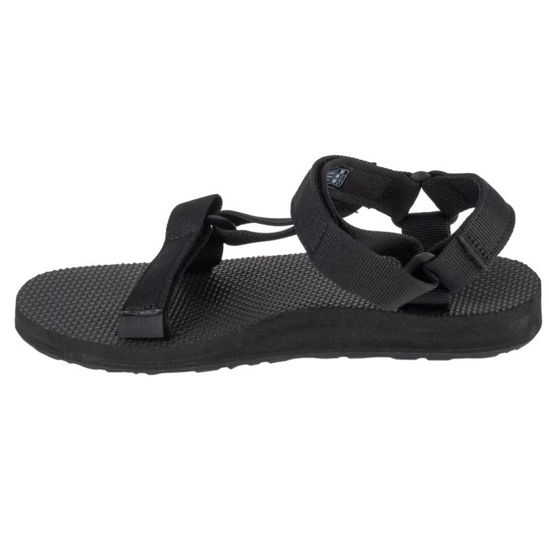 Sandalias de Teva en las sandalias universales originales en 1003987-blk negro 1
