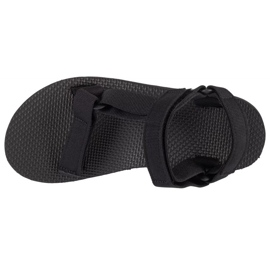 Sandalias de Teva en las sandalias universales originales en 1003987-blk negro 2