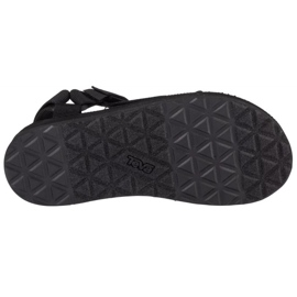 Sandalias de Teva en las sandalias universales originales en 1003987-blk negro 3