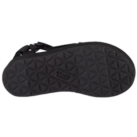 Sandalias universales de Teva Midform 1090969 Sandalias blancas negro 3