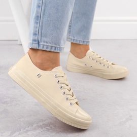 Deportivas mujer textil beige Big Star NN274286 5
