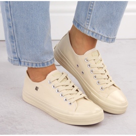 Deportivas mujer textil beige Big Star NN274286 6