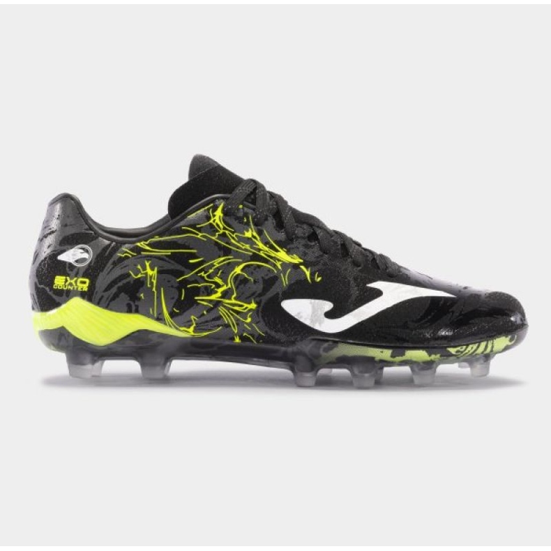 Joma Supercopa 2401 Black Lemon Fluor Company Ground negro 1 Joma Supercopa 2401 Black Lemon Fluor Company Ground negro 1