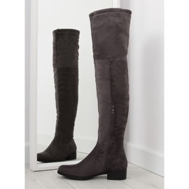 Botas mosqueteras H182 grises marrón multicolor 1 Botas mosqueteras H182 grises marrón multicolor 1