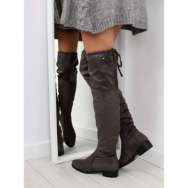 Botas mosqueteras H182 grises marrón multicolor 5