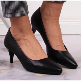 Bombas tacones altos negro W Sergio Leone 5