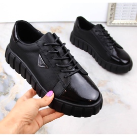 Filippo W PAW365 zapatos de piel negro 5
