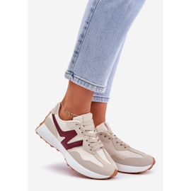 Zapatillas de zapatillas beige-bord zapatillas deportivas 1