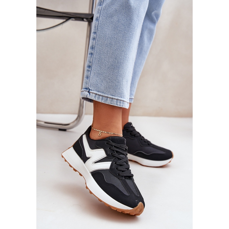 Zapatos Deportivos Mujer Zapatillas Negro 2