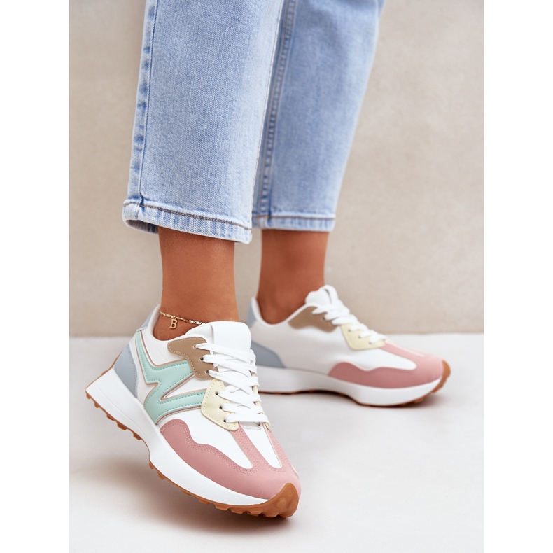 Zapatillas de deporte zapatos deportivos multikolor rosado 2