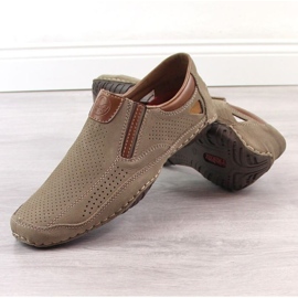 Rieker M RKR580 Zapatos calados piel marrón 11